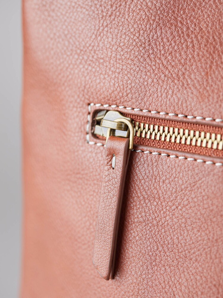Lakeland Leather Natural Torver Leather Backpack - Image 5 of 5