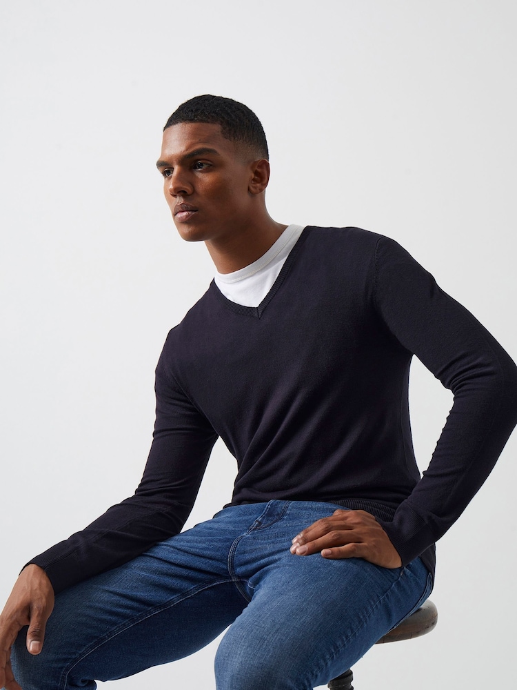 French Connection V-Neck T-Shirt - Image 1 of 3