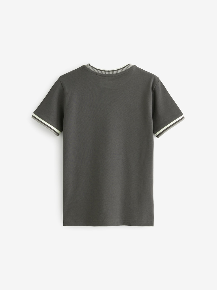 Mineral Tipped Short Sleeve T-Shirts 3 Pack (3-16yrs) - Image 2 of 3