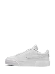 Nike White Court Legacy Lift Platform Trainers - Image 2 of 8