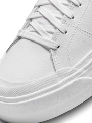 Nike White Court Legacy Lift Platform Trainers - Image 8 of 8