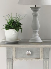 Laura Ashley Set of 4 Grey Josette Drawer Pull - Image 1 of 4