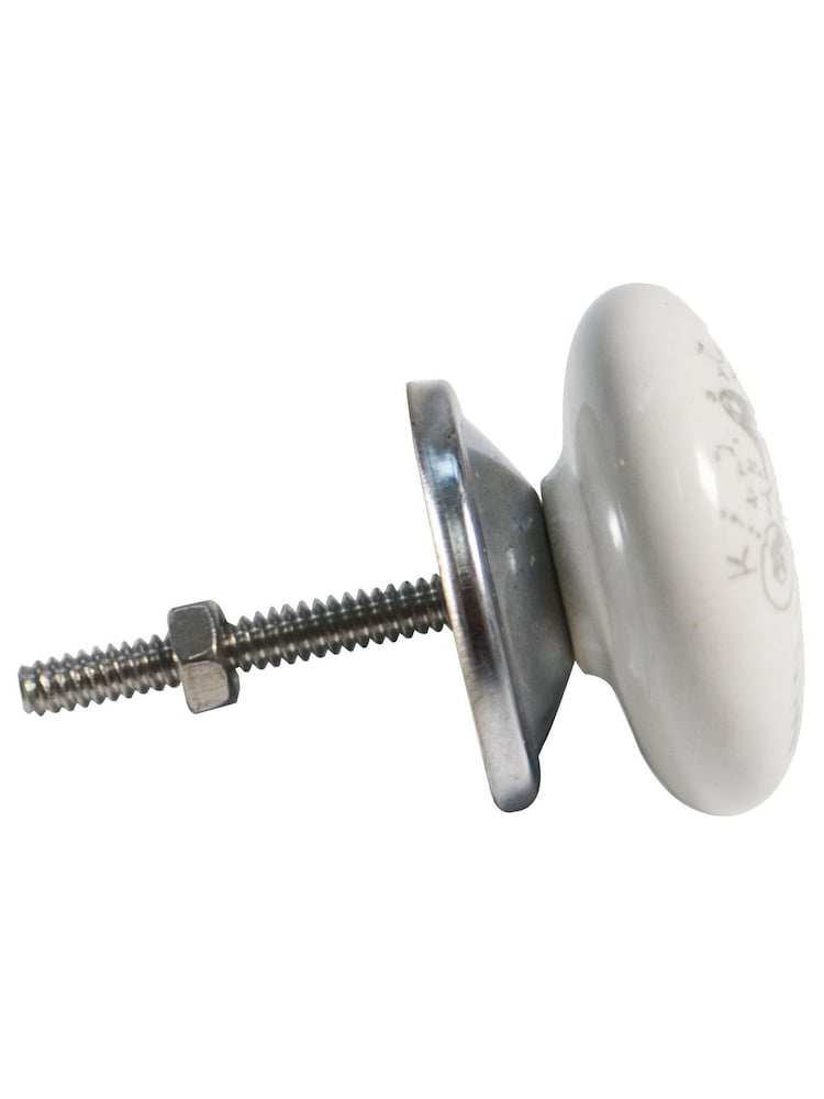 Laura Ashley Set of 4 Grey Josette Drawer Pull - Image 2 of 4