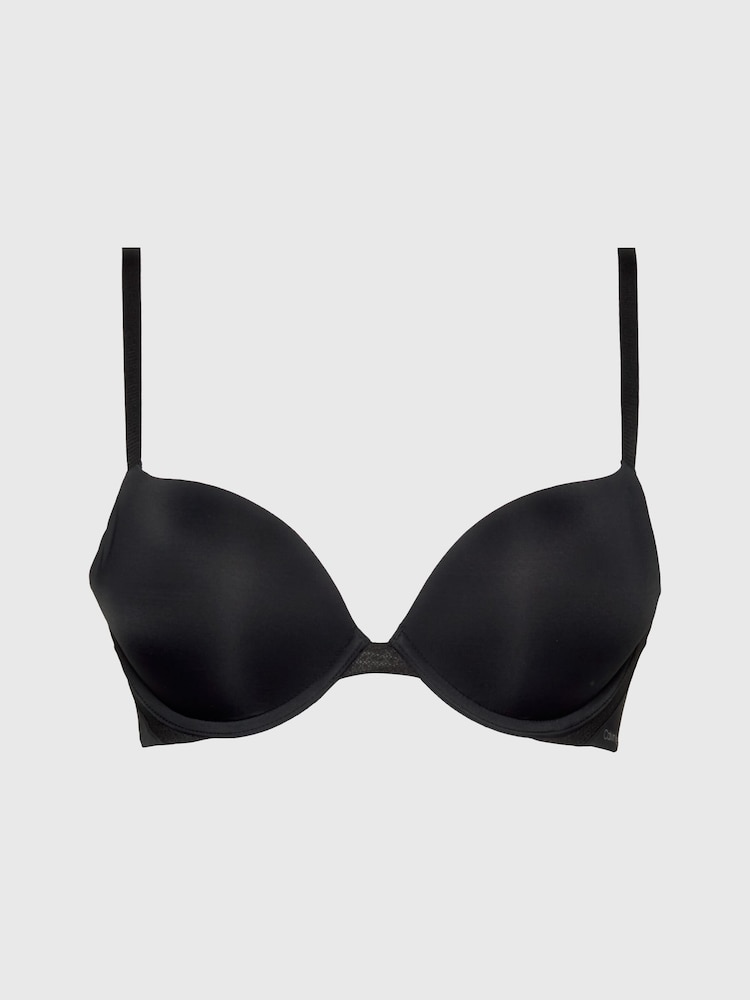 Calvin Klein Black Push-Up Plunge Bra - Image 5 of 5