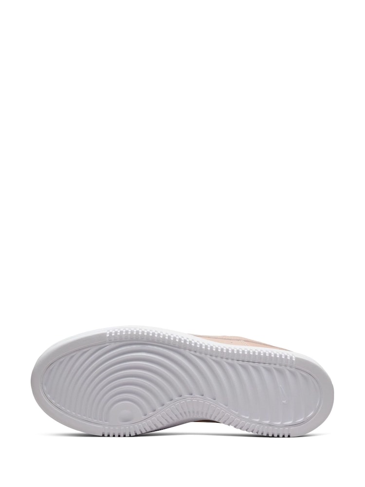 Nike Pink Court Vision Alta Platform Trainers - Image 6 of 10