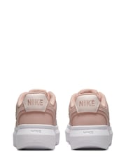 Nike Pink Court Vision Alta Platform Trainers - Image 8 of 10
