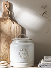 Natural Country Badge Treat Storage Jar - Image 1 of 4