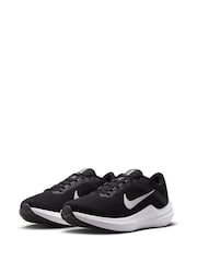Nike Black/White Air Winflo 10 Road Running Trainers - Image 3 of 8