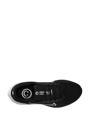 Nike Black/White Air Winflo 10 Road Running Trainers - Image 5 of 8