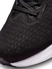 Nike Black/White Air Winflo 10 Road Running Trainers - Image 7 of 8