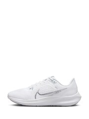 Nike White Air Zoom Pegasus 40 Road Running Trainers - Image 5 of 13