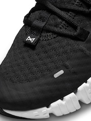 Nike Black/White Free Metcon 5 Training Trainers - Image 10 of 11