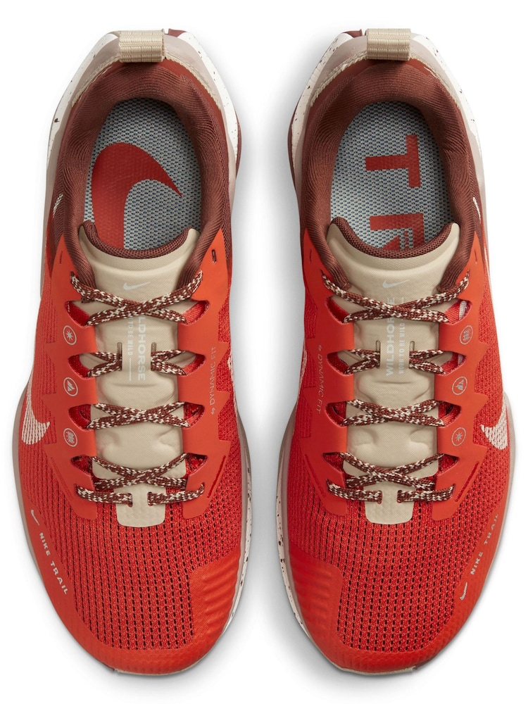 Rouge - Nike React Wildhorse 8 Baskets - Image 5 of 8