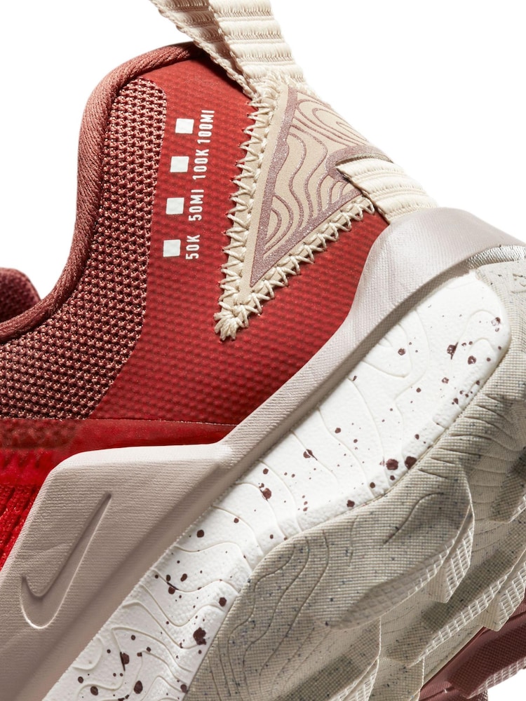 Rouge - Nike React Wildhorse 8 Baskets - Image 8 of 8