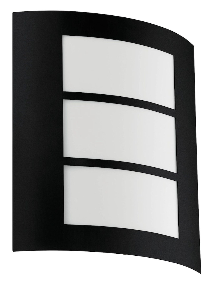 Eglo Black City Outdoor Wall Light - Image 2 of 3