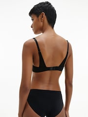 Calvin Klein Black Insert Mesh Bikini Briefs - Image 2 of 4