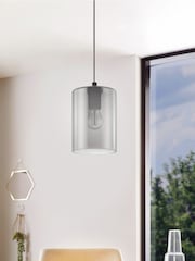 Eglo Black Cadaques 1 Ceiling Light Pendant - Image 1 of 3