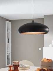 Eglo Black/Copper Mogano Ceiling Light Pendant - Image 1 of 4