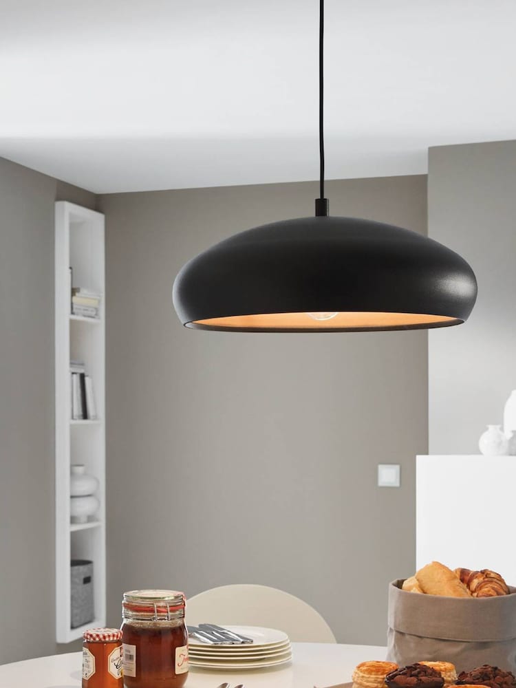 Eglo Black/Copper Mogano Ceiling Light Pendant - Image 1 of 4
