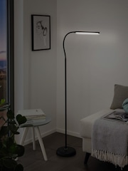 Eglo Black Laroa LED Touch Floor Lamp - Image 2 of 4