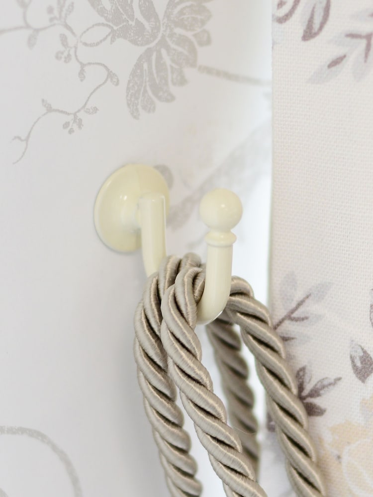 Laura Ashley Cream Ball End Hooks - Image 1 of 3