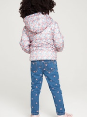 M&Co Pink Ditsy Bunny Coat - Image 2 of 5