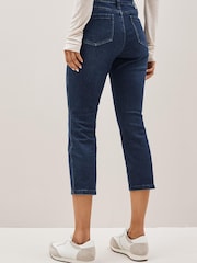 Inky Blue Cropped Slim Jeans - Image 2 of 5