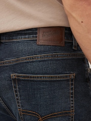 Blue Ink Relaxed Premium Heavyweight Cotton Jeans - Image 6 of 11