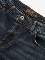 Blue Ink Relaxed Premium Heavyweight Cotton Jeans - Image 9 of 11