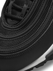 Nike Black/White Air Max 97 Trainers - Image 5 of 8