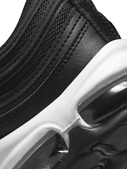 Nike Black/White Air Max 97 Trainers - Image 6 of 8