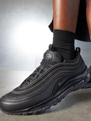 Nike Black Air Max 97 Shoes - Image 8 of 9