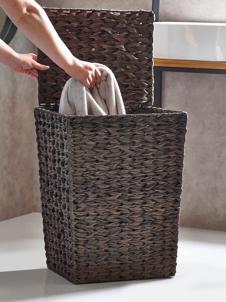 Natural Hepworth Wicker Hamper Laundry Hamper - Image 1 of 3