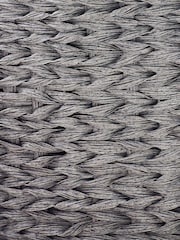 Grey Hepworth Wicker Corner Hamper Laundry - Image 4 of 6