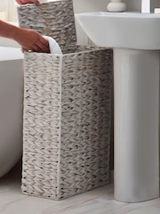 Cream Hepworth Wicker Slimline Laundry - Image 2 of 7