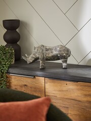 Dark Brown Rupert the Rhino Ornament - Image 1 of 4