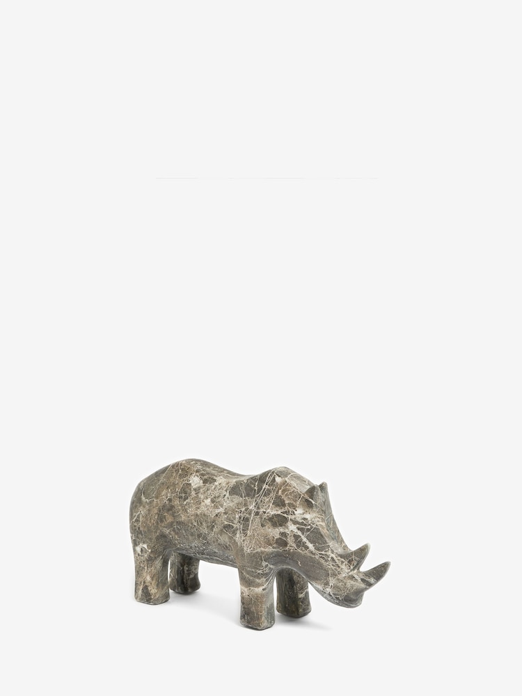 Dark Brown Rupert the Rhino Ornament - Image 3 of 4