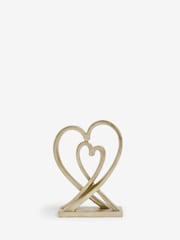 Gold Heart Ornament - Image 2 of 4