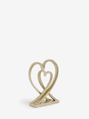 Gold Heart Ornament - Image 3 of 4
