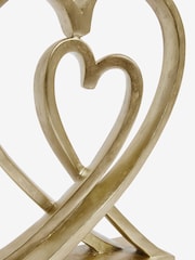 Gold Heart Ornament - Image 4 of 4