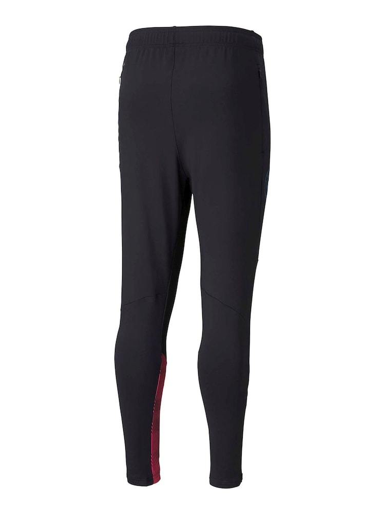 Puma Black Manchester City Training Zipped Joggers - Image 3 of 3