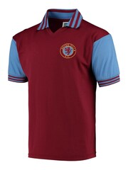 Fanatics Red Aston Villa 1980 Home Shirt - Image 2 of 3