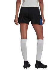 adidas Black Real Madrid Training Shorts Womens - Image 2 of 2