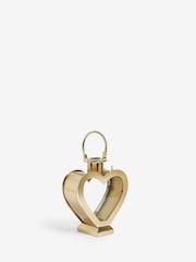 Gold Mini Metal Heart Lantern Candle Holder - Image 5 of 5