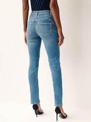 Denim Dark Blue Greencast Slim Lift And Shape Jeans - Image 3 of 6