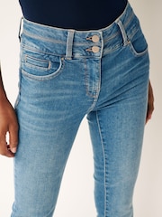 Denim Dark Blue Greencast Slim Lift And Shape Jeans - Image 4 of 6