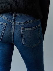 Denim Dark Blue Comfort Stretch Straight Jeans - Image 5 of 7