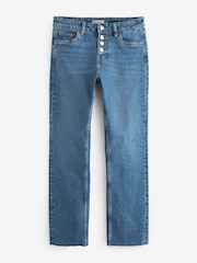 Denim Dark Blue Comfort Stretch Straight Jeans - Image 6 of 7