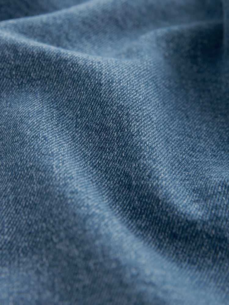 Denim Dark Blue Comfort Stretch Straight Jeans - Image 7 of 7