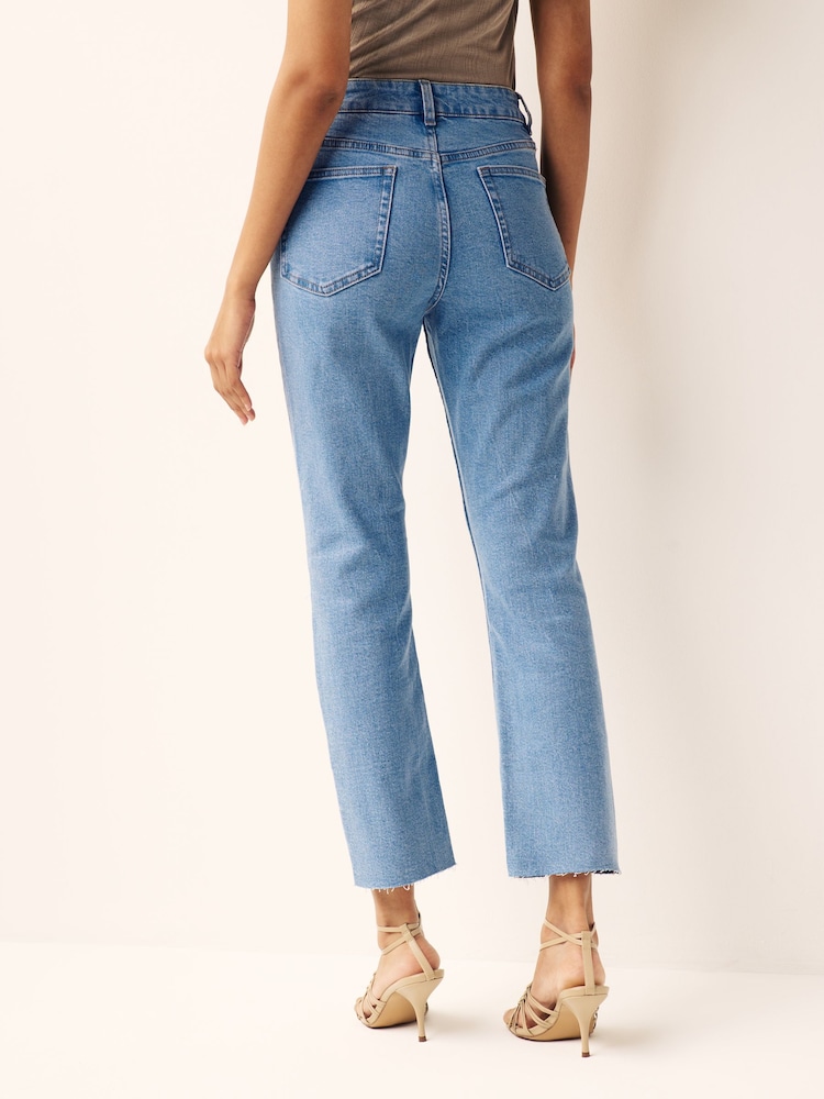 Jean bleu moyen - Jeans droite Comfort Stretch - Image 3 of 5